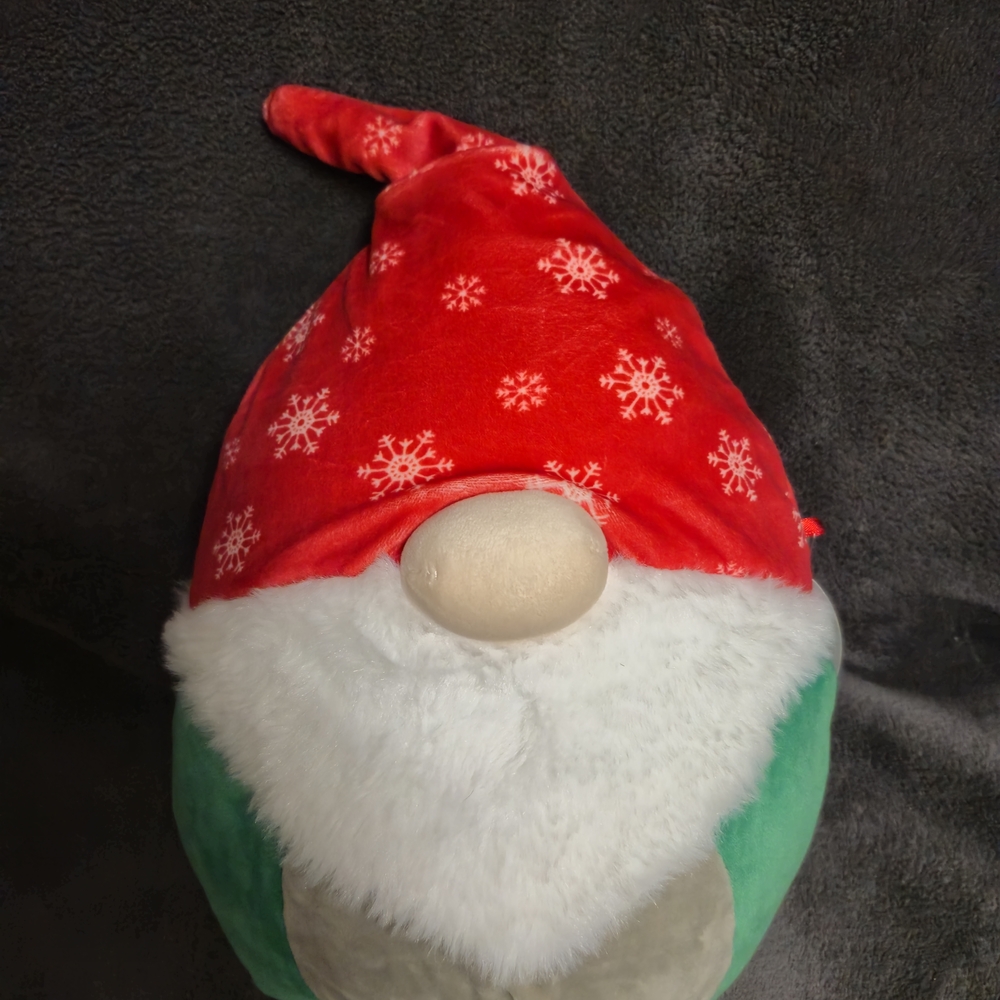 Squishmallows Holiday Gnome - Red and Green